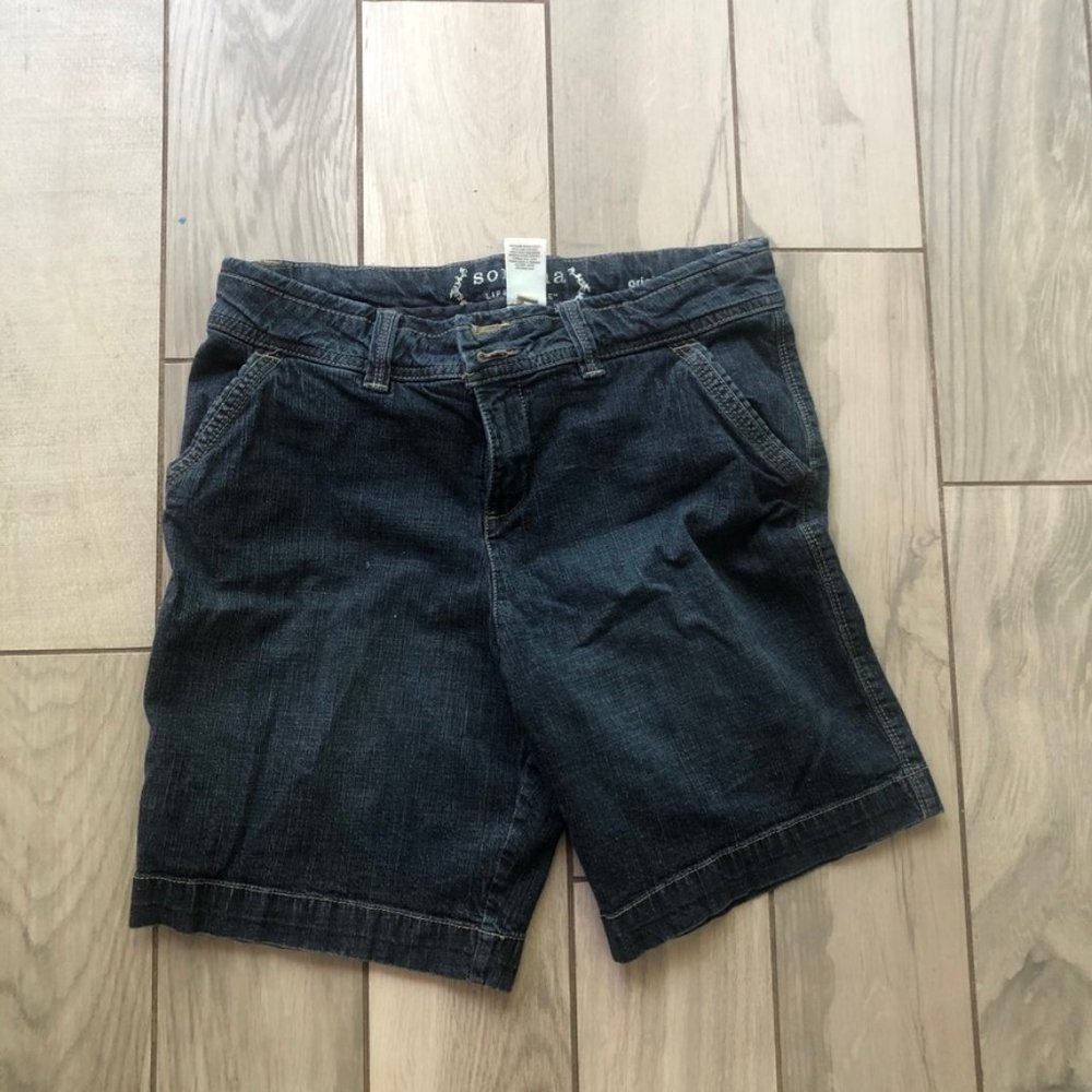 Sonoma womens denim shorts size 6